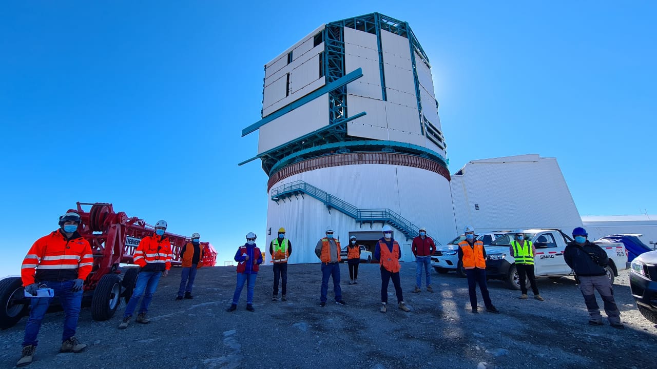 A small group of Rubin Observatory staff has returned to the summit to restart limited construction activities.