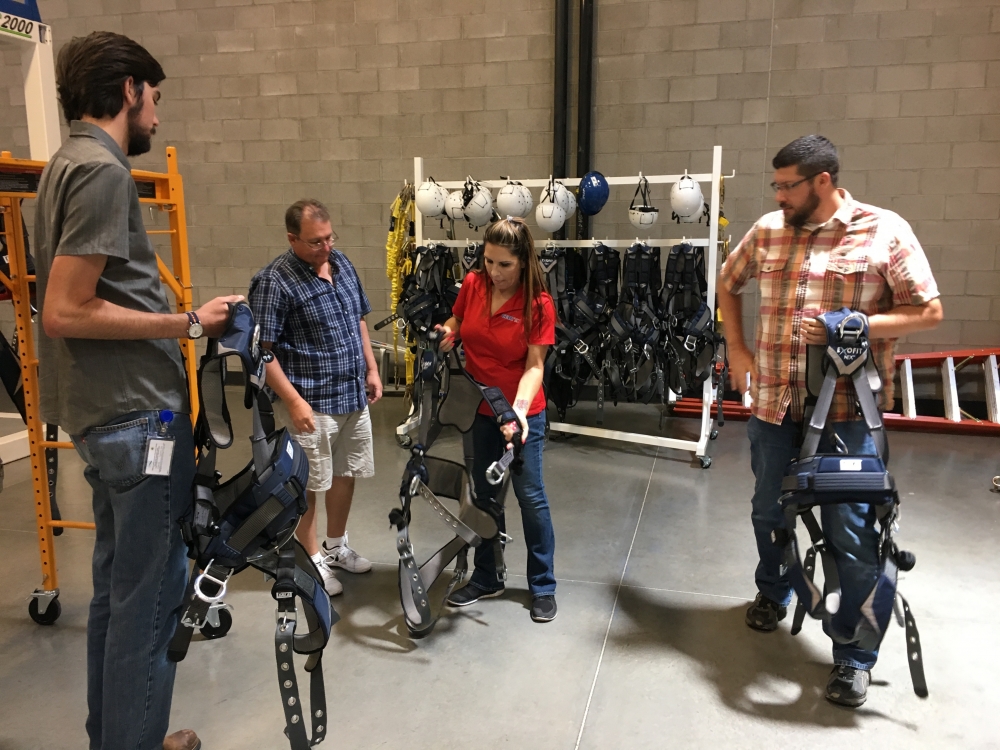 Fall protection training course