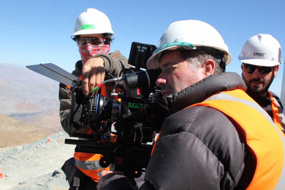  The RED camera requires multiple people to operate it