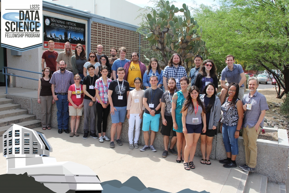 The First Cohort of LSSTC's DSFP, with U of A Student Auditors